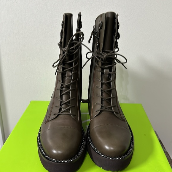 Sam Edelman Lenley Alpine Green Boot US 7.5 NIB - Picture 5 of 10